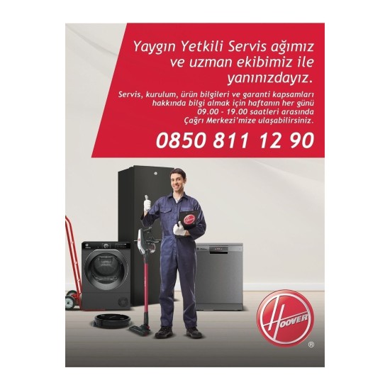 Hoover (31018973) H7w 412mbc-s Camasır Makınesı