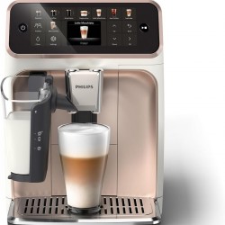 Philips PHİLİPS LatteGo Tam Otomatik Espresso Makinesi, 20 Sıcak+Soğuk, Silent Brew, EP5543 + 2 Yıl Garanti