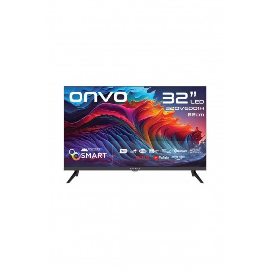 ONVO 32OV6001H 32inc 82 cm HD READY Android Smart TV,Uydu Alıcılı