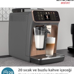 Philips 5500 Özel Seri 20 Çeşit Sıcak-Soğuk İçeçek Premium LatteGo Tam Otomatik Espresso Makinesi