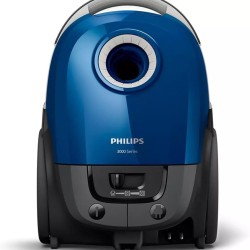 Philips Toz Torbalı Süpürge, Alerji Dostu, 9 m Kablo, Triactive Başlık, Hafif ve Kompakt, LACİVERT