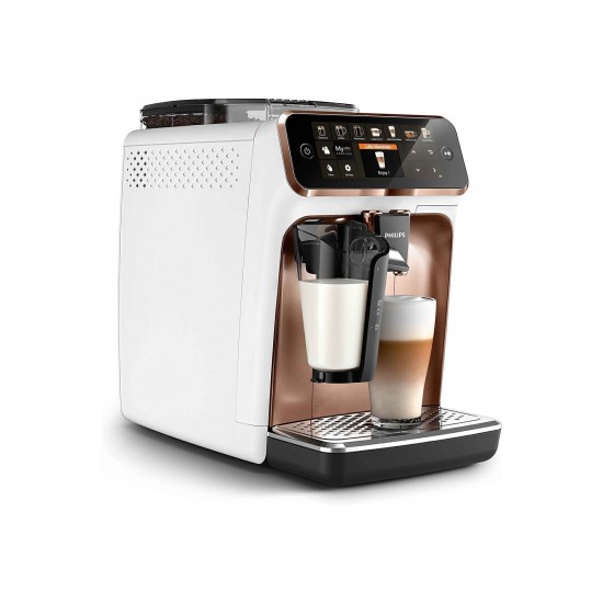 Philips LatteGo Tam Otomatik Espresso Makinesi, Tek Dokunuşla 12 Çeşit İçecek, EP5443/70 745USERI