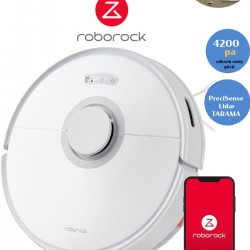 Roborock 4200pa Basınçlı Mop ,6 Saat Şarj ,4 Ayrı Haritalama, Lidar Tarama Akıllı Robot Süpürge