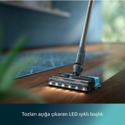 Philips Aqua Sarjlı  Süpürge  80 Dakikaya Kadar Çalı?ma Süresi, , Mop ve Kuru Özellikli