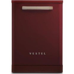 VESTEL Bm 5001 Retro Bordo 5 Programlı Bulaşık Makinası