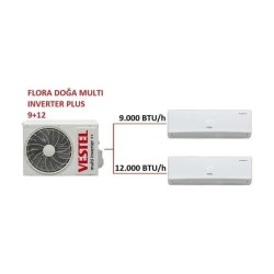 VESTEL Flora Doğa Multi Inverter Plus 9 12 18000 Btu Klima