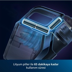 Philips SpeedPro Max Şarjlı Dikey Süpürge XC7043/1 Elektrikli 25.2V 906XSERI